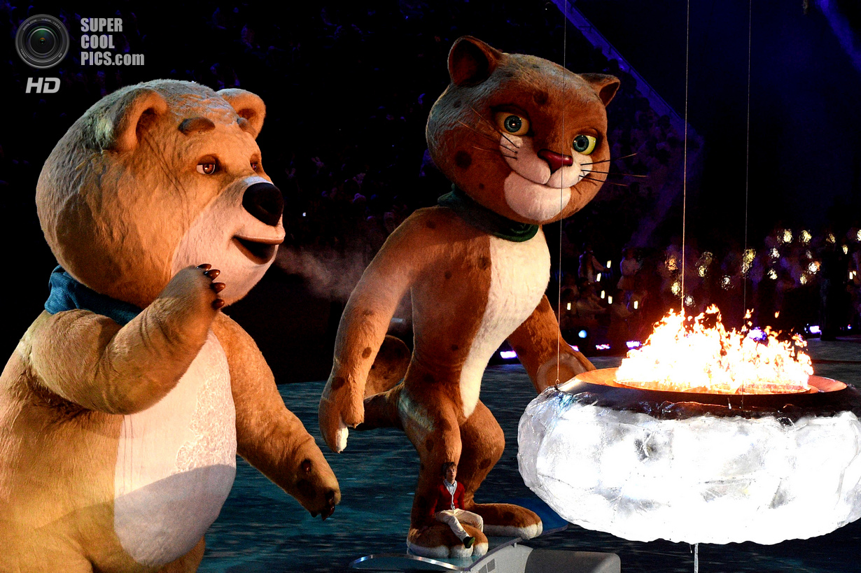 Церемония закрытия XXII Олимпийских зимних игр в Сочи (30 фото)