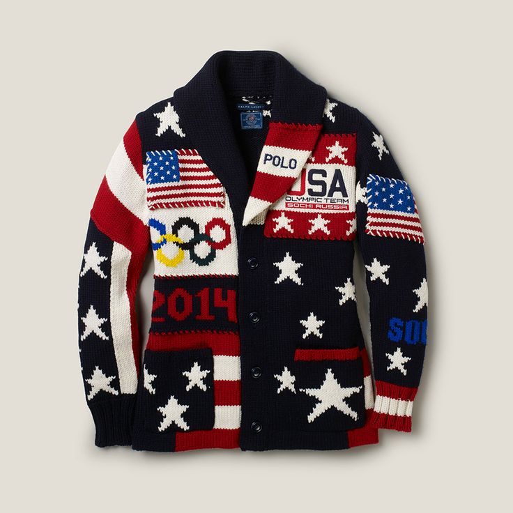 Ugly Cardigans от Ralph Lauren для олимпийской сборной США