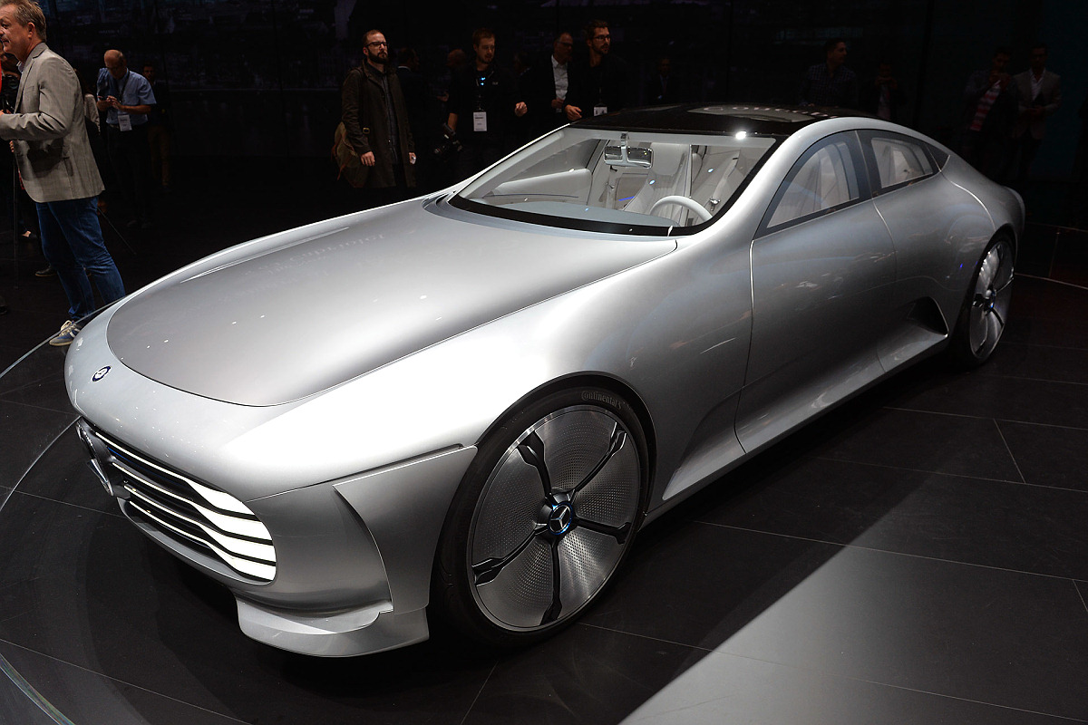 Аэродинамический автомобиль будущего Mercedes-Benz IAA