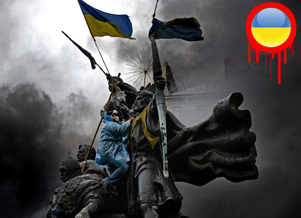 Смерть и гнев в «окопах» Майдана Незалежности (25 фото)