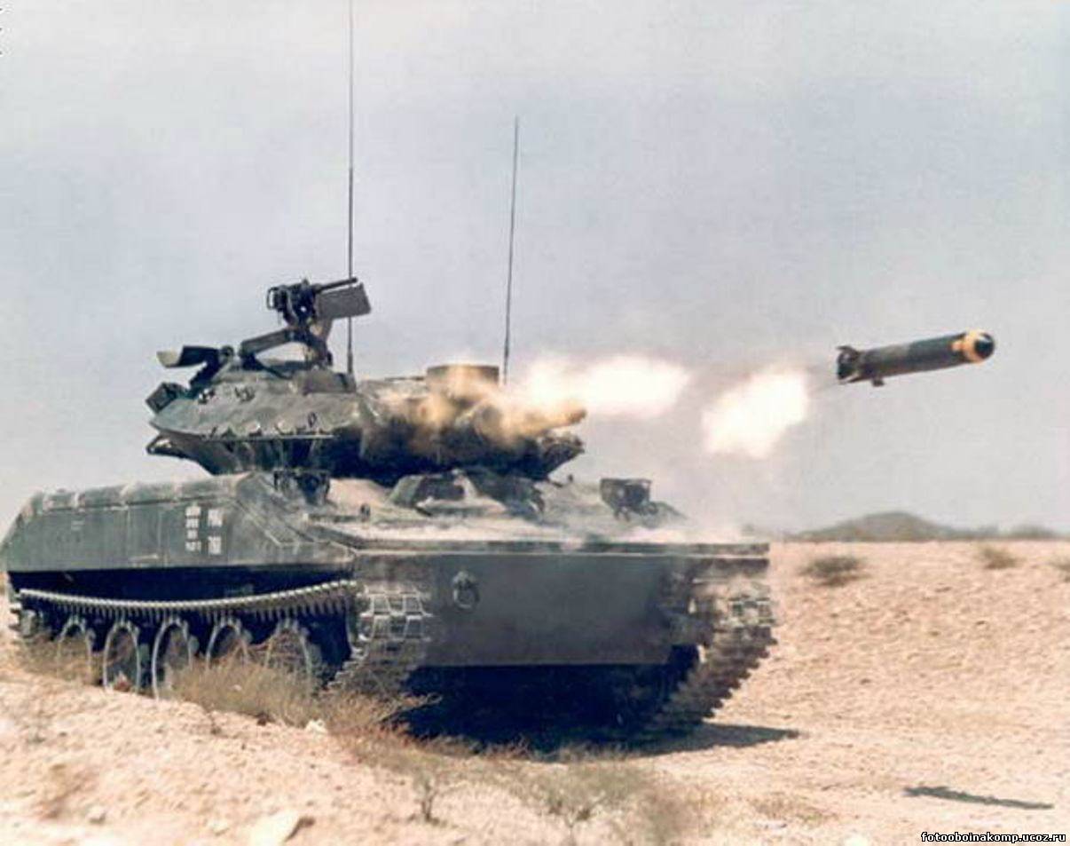 Стрельба из танка в замедленной съемке